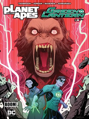 cover image of Planet of the Apes/Green Lantern (2017), Issue 4